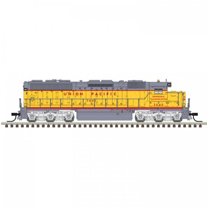 EMD SD45 Low Nose - Sound and DCC - Master(R) Gold -- Union Pacific 3640 (Armour Yell, N, Atlas Model Railroad Co. 40006028
