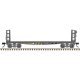 42′ Pulpwood Flatcar with Load - Ready to Run -- Seaboard Coast Line 110288 (black, y, N, Atlas Model Railroad Co. 50006946