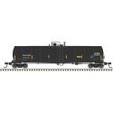 ACF 23,500-Gallon Tank Car - Ready to Run - Master(R) -- GLNX 2520 (black, reporting , N, Atlas Model Railroad Co. 50006974