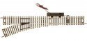 Code 83 Snap-Switch(R) Remote Turnout -- 22′ Radius, Left Hand, HO, Atlas Model Railroad Co. 546