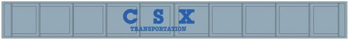 Decorated Plate Girder Bridge w/Code 100 Track -- Kit - CSX (gray, blue), HO, Atlas Model Railroad Co. 70000030