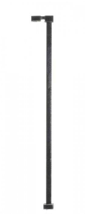 Single-Arm Square LED Light 3-Pack -- Black (warm white LED) 30 Scale Feet Tall, N, Atlas Model Railroad Co. 70000185