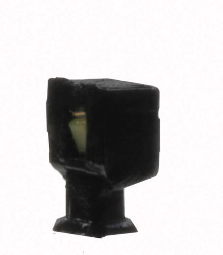 Wall-Mount Square LED Light 3-Pack -- Black (warm white LED), N, Atlas Model Railroad Co. 70000199