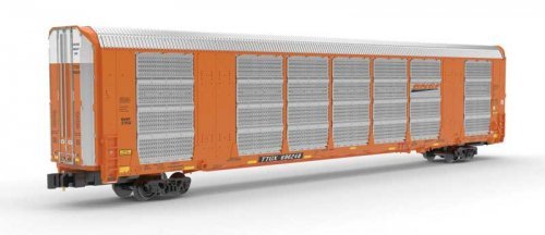 Gunderson Multi-Max Enclosed Auto Rack - Ready to Run - Master(R) -- BNSF Railway TTG, Z, Atlas Model Railroad Co. 75000028