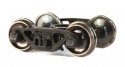 70-Ton ASF A-3 Ride Control Trucks w/33′ Metal Wheels -- pkg(2), N, Atlas Model Railroad Co. BLMA9045