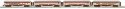 Madison Heavyweight Diner, 2 Coach, Observation Set - 3-Rail RTR -- Strates Shows Red Train 12 Elmira,, O, Atlas O 3001772A