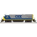 GE B30-7 Low Nose - Sound and DCC - Master(R) Gold -- CSX 5555 Spirit of Greenville (YN2, Bright Future, gray, blue, yellow), HO