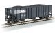 Bethlehem Steel 3-Bay 100-Ton Open Hopper - Ready to Run - Silver Series(R) -- Norfolk South, HO, Bachmann Industries 18728
