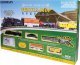 Whistle Stop Steam Train Set - Sound and DCC -- Union Pacific 4-6-0, 3 Cars, E-Z Track Oval, , N, Bachmann Industries 24133