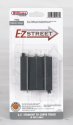 E-Z Street Track for Operating Vehicles & Trolleys -- 2-1/2′ 6.2cm Straight-to-Curve Connector, O, Bachmann Industries 264