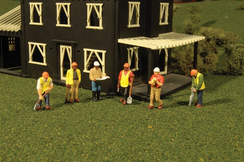 Civil Engineers pkg(6), O, Bachmann Industries 33166