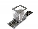 Ballast Spreader -- For 3-Rail O Gauge, O, Bachmann Industries 39004