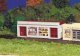 Hardware Store - Plasticville U.S.A. -- Kit (white, red), HO, Bachmann Industries 45147