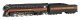 Class J 4-8-4 - Econami(TM) Sound and DCC -- Norfolk & Western 608 (black, maroon), N, Bachmann Industries 53252