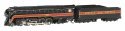 Class J 4-8-4 - Econami(TM) Sound and DCC -- Norfolk & Western 608 (black, maroon), N, Bachmann Industries 53252