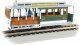 Cable Car with Grip Man - Standard DC -- Washington & Jackson Streets 26 (green, gray), HO, Bachmann Industries 60536