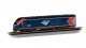 Siemens ALC-42 Charger - Econami(TM) Sound and DCC -- Amtrak 300 (Phase VI blue, red, silver,, N, Bachmann Industries 68352