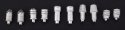 Small Roof Vents -- Unpainted Metal Castings pkg(10), HO, Bar Mills LLC 201