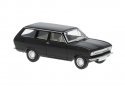 Opel Kadett B CarAVan Station Wagon - Assembled -- Black, HO, Brekina Automodelle 20439