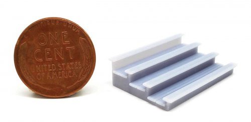 Grandstand Seating -- 1 Section, N, All Scale Miniatures 16011001