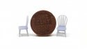 Rounded Wooden Chairs -- Unpainted pkg(2), HO, All Scale Miniatures 8711016