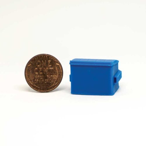 Dumpster -- Front Load with No Casters, HO, All Scale Miniatures 871804