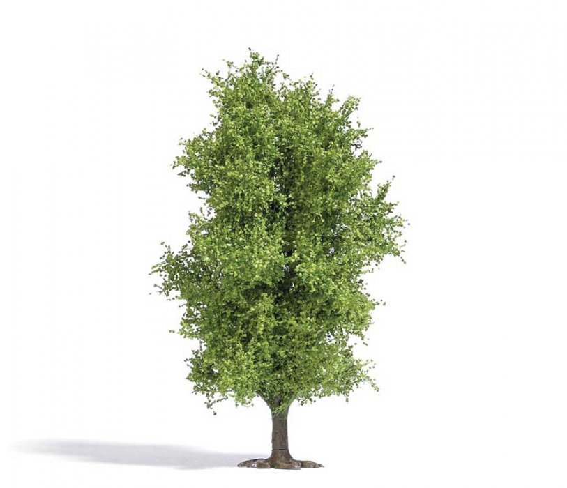 Spring Deciduous Tree - Exclusive -- 4-1/2′ 11.5cm Tall, HO, Busch Gmbh & Co Kg 3721