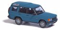 1998-2004 Land Rover Discovery - Assembled -- Blue, HO, Busch Gmbh & Co Kg 51904