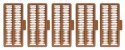 Spruce Cones -- Molded Plastic pkg(230), HO, Busch Gmbh & Co Kg 7759