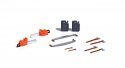 Logging Details -- 2 Chainsaws, 2 Long Saws, 6 Assorted Axes, 2 Gas Cans), HO, Busch Gmbh & Co Kg 7790