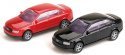 Audi A4 Sedan 2-Pack - Assembled -- 1 Each: Metallic Silver & Metallic Blue, N, Busch Gmbh & Co Kg 8340