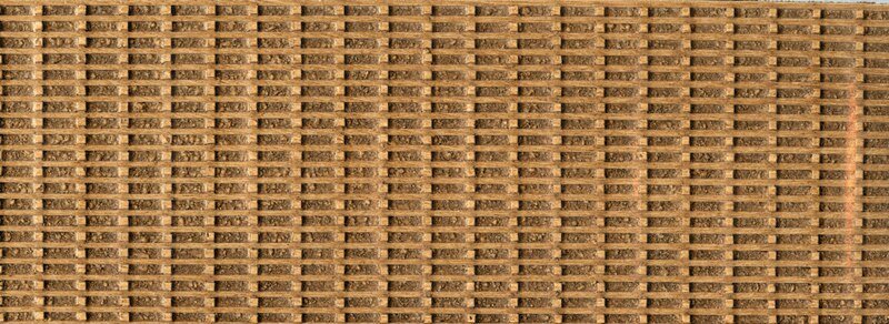 Flexible Timber Cribbing Sheet -- Small for HO & N Scales 3-3/4 x 12′ 9.5 x 30.5cm, All Scales, Chooch Enterprises 8500