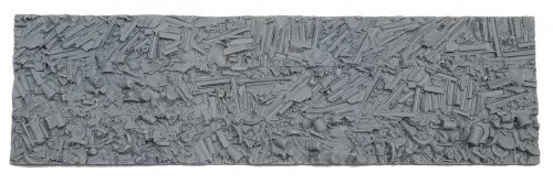 Flexible Textured Freight Car Load Sheets -- Scrap Metal 11 x 3′ 27.9 x 7.6cm, HO, Chooch Enterprises 8926