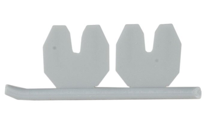 Intermodal Details -- Fifth Wheel Plates - Unpainted, HO, Detail Associates 6230