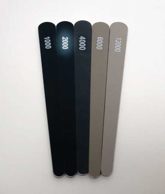 Micro Fine Tapered Files -- 2000 Grit pkg(2), All Scales, Profile Accessories Inc. 1153
