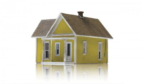 DPM(R) Landmark Structures(TM) -- Humble Home - Kit, HO, Design Preservation Models 20600