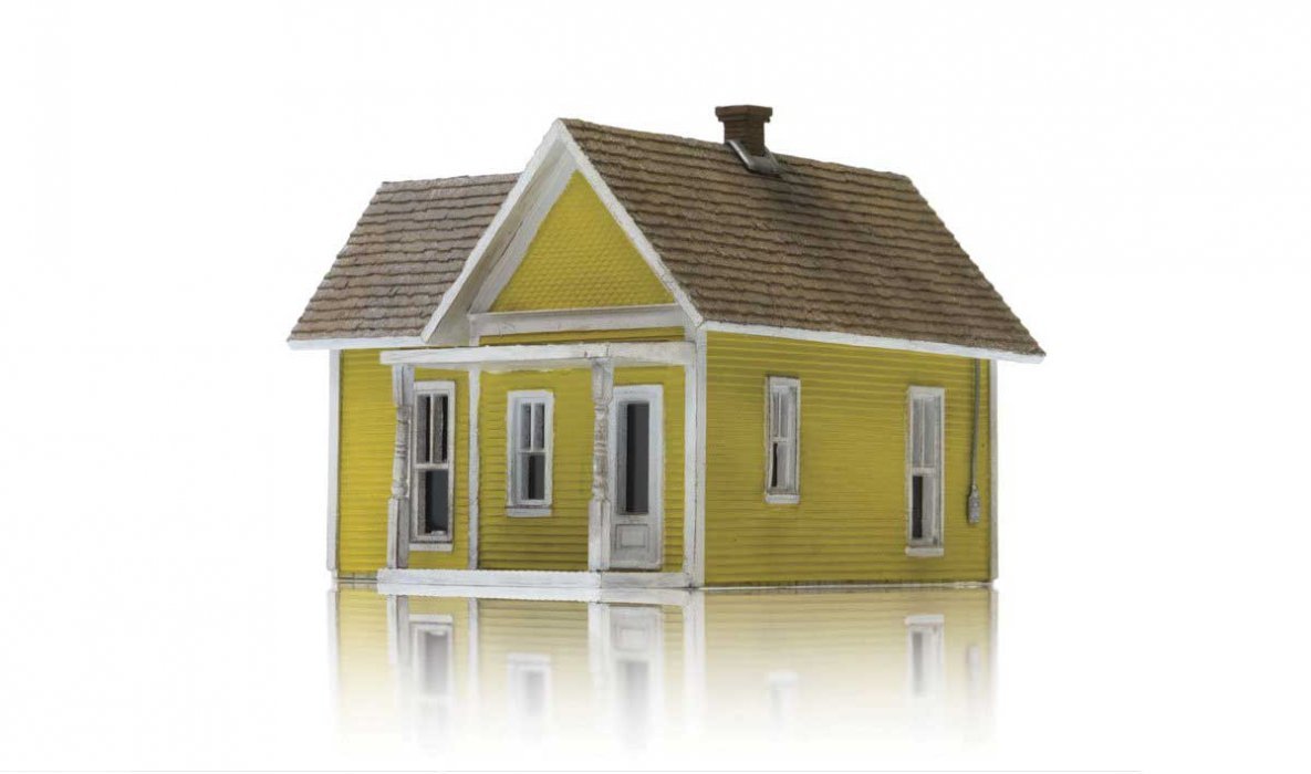 DPM(R) Landmark Structures(TM) -- Humble Home - Kit, HO, Design Preservation Models 20600
