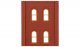 Modular Building System(TM) -- Two-Story Wall Sections w/4 Arched Windows - Kit, HO, Design Preservation Models 30108