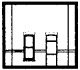 Modular Building System(TM) -- Street Level Wall Sections w/Rectangular Entry - Kit, HO, Design Preservation Models 30131