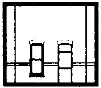 Modular Building System(TM) -- Street Level Wall Sections w/Rectangular Entry - Kit, HO, Design Preservation Models 30131