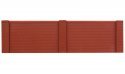 N Scale Modulars System(TM) (Plastic) -- One-Story Blank Wall pkg(3) 3-1/2′ Wide x 15/, N, Design Preservation Models 60111