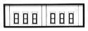 N Scale Modulars System(TM) (Plastic) -- One-Story Window Section pkg(3): 3-1/2′ Wide , N, Design Preservation Models 60112