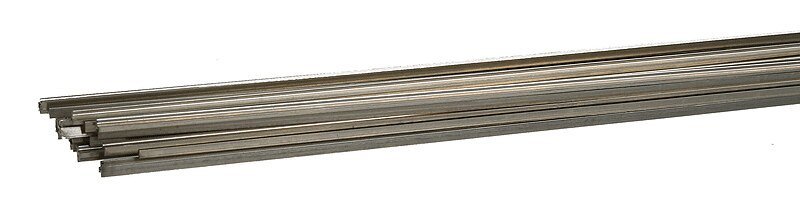 Code 83 Nickel Silver Rail Only -- Nonweathered 3′ pkg(33), HO, Micro Engineering 17083