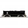EMD GP38-2 High Nose - Sound and DCC - Master Gold -- Wheeling & Lake Erie 253 (black, white, yellow frame stripes), N, Atlas Mo