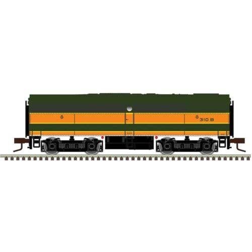 Alco FB1 - Sound and DCC - Master(R) Gold -- Great Northern 310B (Omaha Orange, Pullman Green, yellow), N, Atlas Model Railroad 