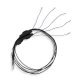 Pico Chip LED w/8` 20.3cm Magnet Wire Leads -- Cool White 7-19V AC/DC .039 x .020 x .028` 1, All Scales, Evan Designs UP1