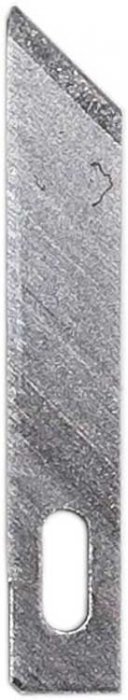 No. 5 Angled Chisel Blade pkg(5), All Scales, Excel Hobby Blades Corp. 20005