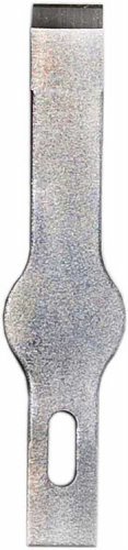 No. 17A 1/4′ Narrow Chisel Blade A -- pkg(5), All Scales, Excel Hobby Blades Corp. 24017