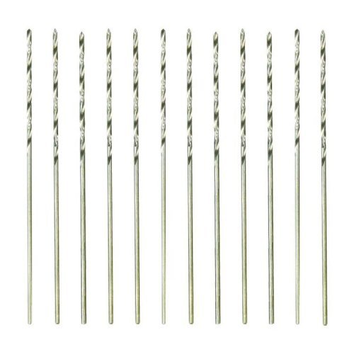 Fine High-Speed Twist Drill Bit - pkg(12) in Tube, Carded -- 58, All Scales, Excel Hobby Blades Corp. 50058