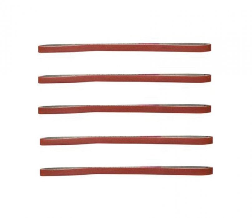 Replacement belts for sanding sticks -- 320 Grit Sanding Belts (green) pkg(5), , All Scales, Excel Hobby Blades Corp. 55682